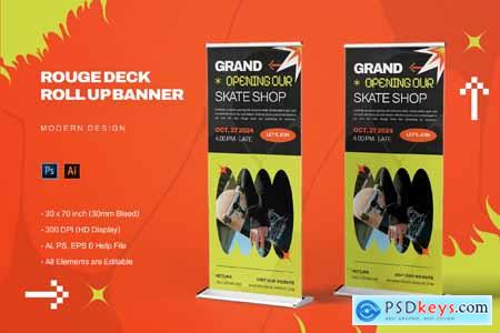 Rouge Deck - Roll Up Banner