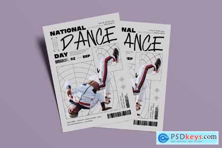 National Dance Day Flyer 6NDPEFN