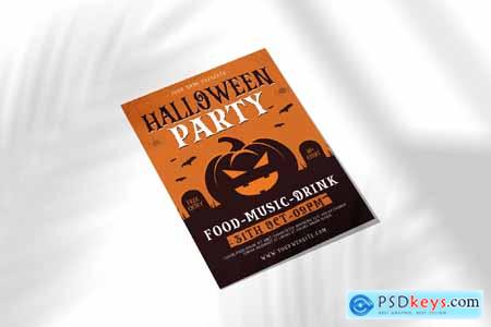 Happy Halloween Flyer Templates LFN5ECQ