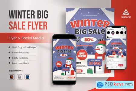 Winter Big Sale Flyer