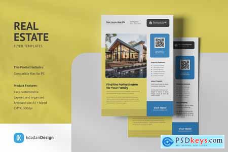 Real Estate Flyer E2HB4SY