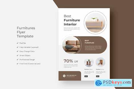 Furniture Flyer Template Design