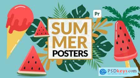 Summer Sale Posters for Premiere Pro 54141179