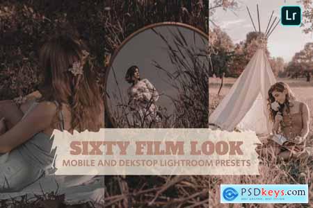 Sixty Film Look Lightroom Presets Dekstop Mobile