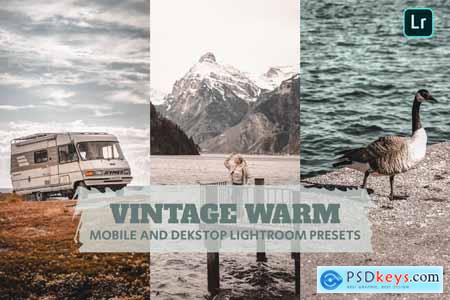 Vintage Warm Lightroom Presets Dekstop and Mobile