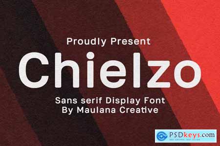 Chielzo Rounded Display Font