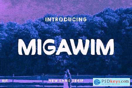 Migawim Font