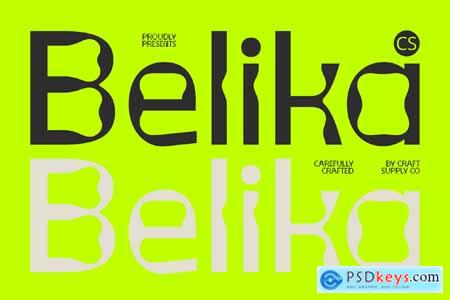 CS Belika  Techno Font