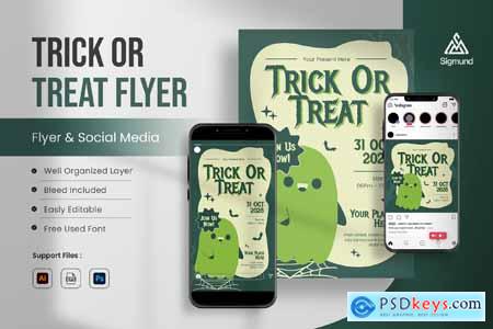 Trick Or Treat Flyer