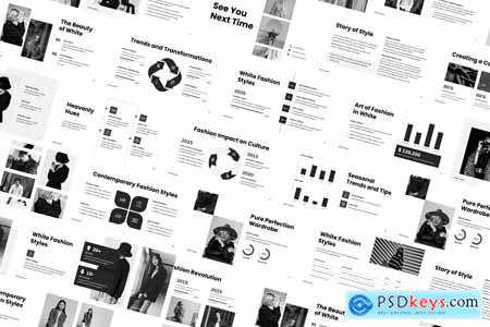 Fashion Black and White PowerPoint