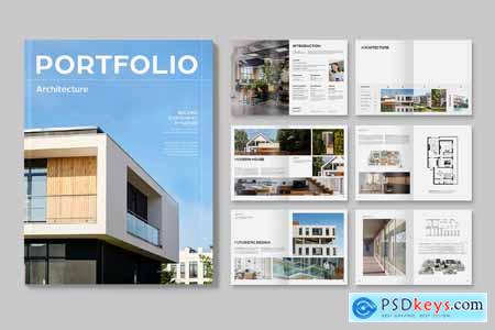 Architecture Portfolio Template 82ZT7ZW