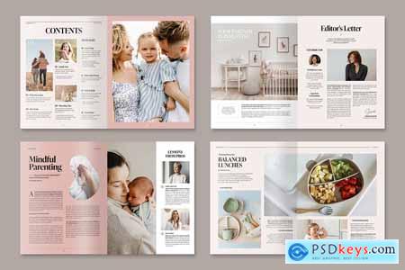 Parenting Magazine Template