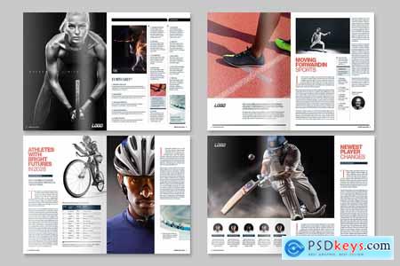 Sports Magazine Template