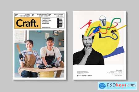 DIY Craft Magazine Template