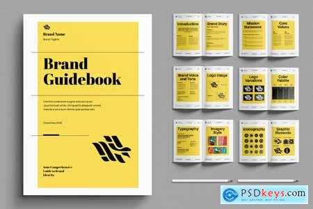 Brand Guide Book Template