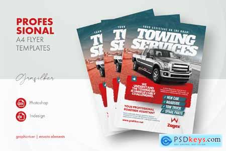 Towing Flyer Templates