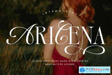 Aricena Elegant Serif Font