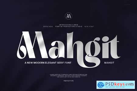 Mahgit Elegant Ligature Serif Font