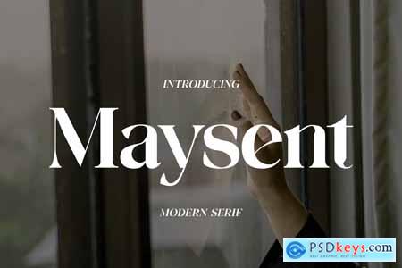 Maysent - Modern Serif