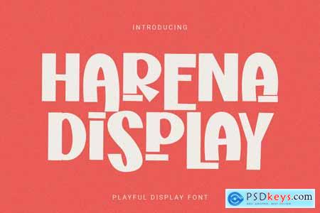 Harena - Playful Font