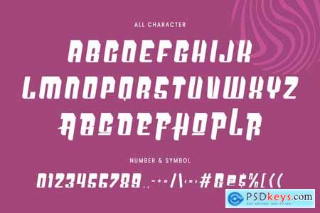 Foocher Y2k Display Font