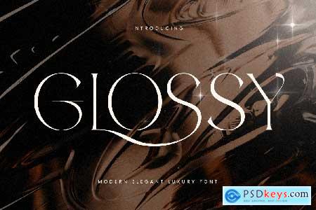 Glossy - Modern Elegant Luxury Font