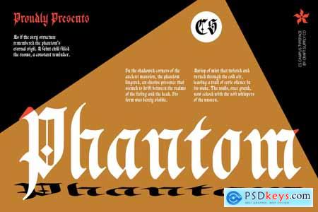 CS Canopus  Blackletter Font