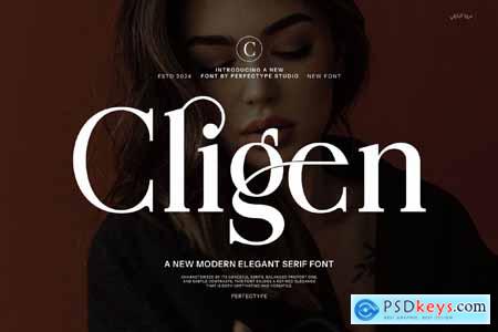 Cligen Elegant Serif Font