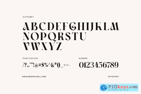 Wagims Unique Serif Font