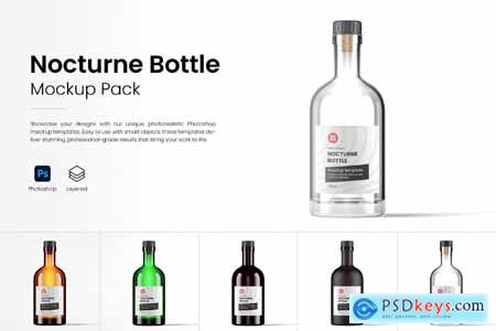 Nocturne Bottle Mockup Pack