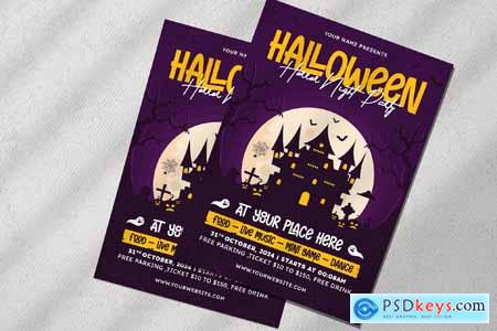 Happy Halloween Flyer Templates G4XTZLH