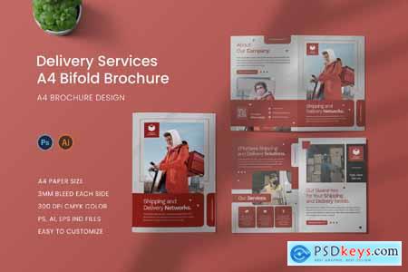 Delivery Services Bifold Brochure