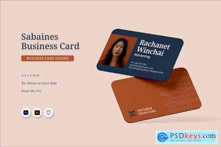 Sabaines - Business Card