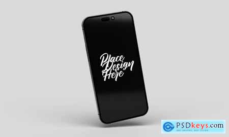 Phone Screen Display Mockup