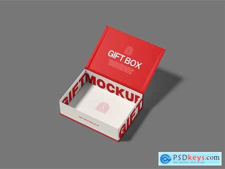 Gift Box Mockup