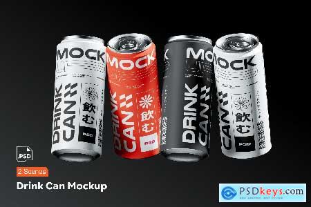 Drink Can Mockup