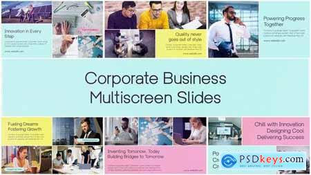 Minimal Multiscreen Corporate Business Slideshow 54151223