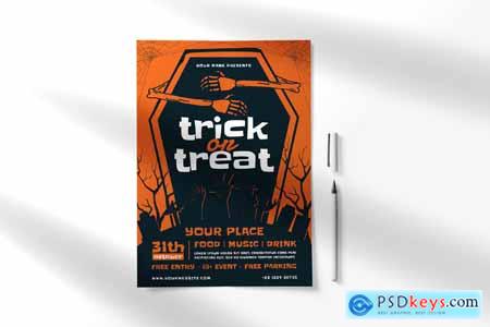 Happy Halloween Flyer Templates S3FN8NK