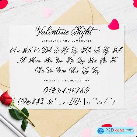 Valentine - A Classy Script Font