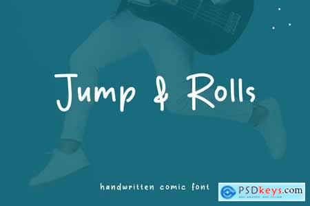 Jump & Rolls - Handwritten Font