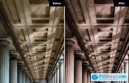 6 Bullan Architecture Lightroom Presets