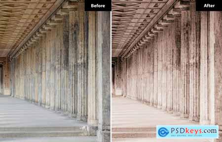 6 Bullan Architecture Lightroom Presets