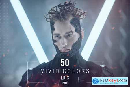 50 Vivid Colors LUT Collection