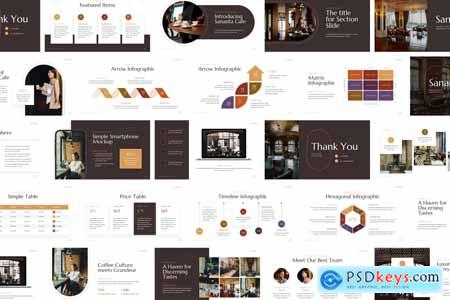 Luxury Cafe PowerPoint