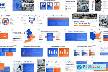 Technology Company Profile PowerPoint