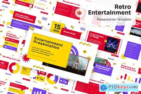 Retro Entertainment PowerPoint