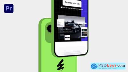 Mockup Phone Premiere Pro 54075357