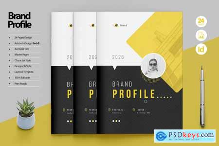 Company Profile Template 84P2LRR