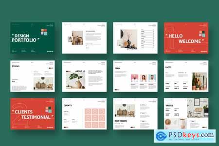 Design Portfolio Template