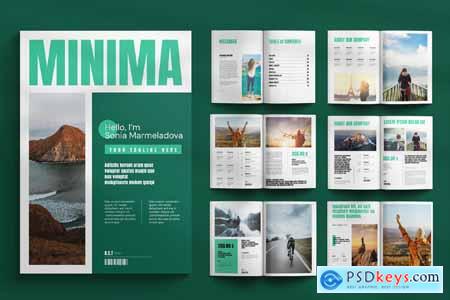 Minimal Magazine Template